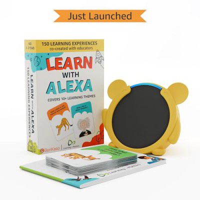 Amazon Echo Pop (Black) combo for Kids aged 3-8 years with Alexa Activity Kit | Alexa for Kids