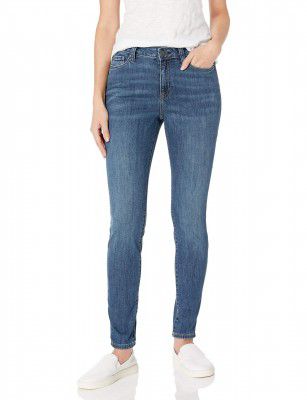 Amazon Essentials Women's Mid-Rise Skinny Fit Stretch Jeans