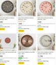 Amazon : Home Centre Wall Clocks Starts From Rs.249...