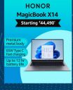 Amazon HONOR Laptop Magic Book Series Start @ 44490/-...