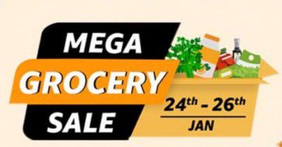 Amazon Mega Grocery Sale: up to 50% Off + 200 Coupon