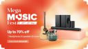 Amazon: Mega Music Fest ( 22nd - 25th May ) | UP TO 70% OFF On Headphones & Speaker...