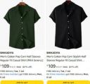 Amazon : Mens Shirts At Rs.109/-...