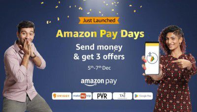 Amazon Pay Days | Send Money & Get 3 offers | 5th to 7th December