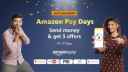 Amazon Pay Days | Send Money & Get 3 offers | 5th to 7th December...
