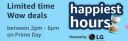 Amazon Prime Day Happiest Hours | 2PM to 6PM | 15th & 16th July...