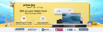 Amazon Prime Days No Cost EMI on Debit Cards: Steps to Activate & How to Avail