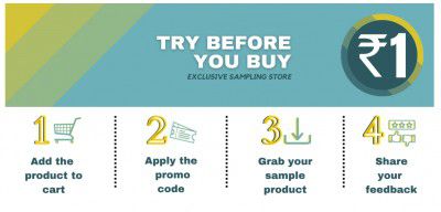 Amazon Sample: Buy Sample Product @ ₹1