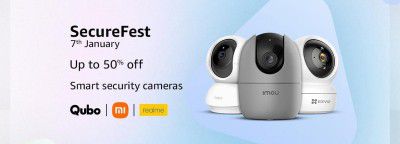 Amazon Securefest: Up to 50% Off on Smart Security Camera