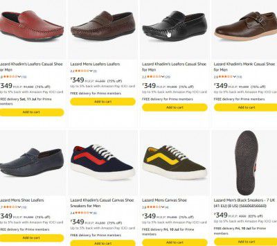 Amazon : Up to 77% OFF - Lazard Shoes 