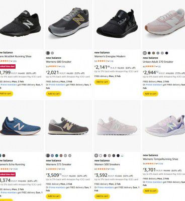 Up to 76% OFF On New balance Shoes For Womens