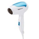AmazonBasics 1400Watts Sleek Hair Dryer with Foldable Handle (Blue)...