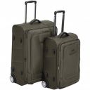 AmazonBasics 2 Piece Expandable Softside Luggage Suitcase With TSA Lock And Wheels Set - Olive...