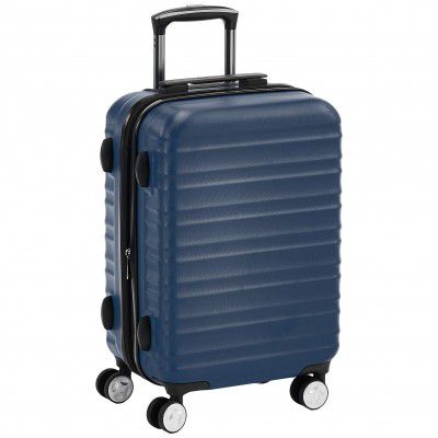 AmazonBasics 20-Inch Carry-on, Navy Blue