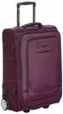 AmazonBasics 22 inch Expandable Softside Carry-On Luggage Suitcase With TSA Lock And Wheels - 24 Inch, Purple...