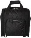 AmazonBasics 36 cm Black Quilted Underseat Cabin Softsided Trolley...