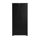 AmazonBasics 468 L Side-by-Side Refrigerator (Black)...