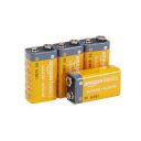 AmazonBasics 9 Volt Everyday Alkaline Batteries (4-Pack)...