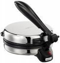 AmazonBasics 900W Non Stick Electric Roti Maker| Stainless Steel Body | Auto Cut Off | Dual Side Heating...