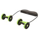 AmazonBasics Abdominal and Core Exercise Roller Wheel with Knee Pad...