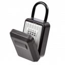 AmazonBasics plastic, alloy, aluminum Portable Key Storage Box with Waterproof Cover Combination Lock...