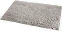 AmazonBasics Anti-Slip Microfiber Bathroom Mat - (Silver, Platinum, 21 x 34, Pack of 1)...