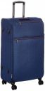 AmazonBasics Belltown Softside Rolling Spinner Suitcase Luggage - 30 Inch, Heather Blue...