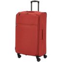 AmazonBasics Belltown Softside Rolling Spinner Suitcase Luggage - 30 Inch, Heather Red...