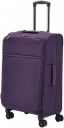 AmazonBasics Belltown Softside Rolling Spinner Suitcase Luggage - 30 Inch, Heather Purple...