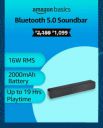 AmazonBasics Bluetooth Speaker 5.0 Soundbar @ ₹1099 oon Amazon...