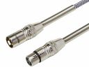 AmazonBasics Braided XLR Microphone Cable | 7.6 meters Silver...