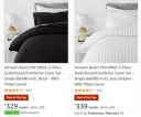 Amazonbasics Comforter Cover Set Upto 85% Off | Apply Coupon...