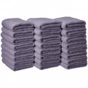 AmazonBasics Cotton Hand Towel 448 GSM (Pack of 24, Lavender)...