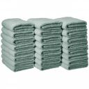 AmazonBasics Cotton Hand Towel - 448 GSM - Pack of 24, Seafoam Green...