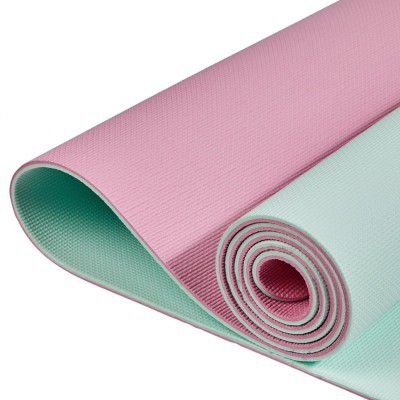AmazonBasics Dual Colour Yoga Mat | 6 MM Thick Mat 