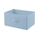 AmazonBasics Fabric 4-Drawer Storage Organizer - Replacement Drawers, Dusty Blue, Standard, 16.14 x 11.22 x 8.3 inches...