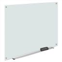 AmazonBasics Glass Dry-Erase Board - Frosted, Non-Magnetic, 1.21 x 0.91 m...