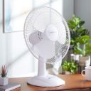 AmazonBasics High Speed Table Fan for Cooling with Automatic Oscillation (400 mm | 55W)...