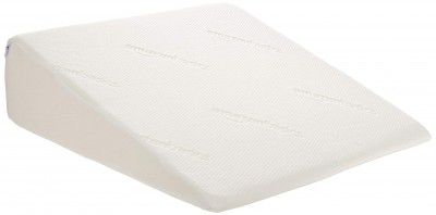 AmazonBasics Memory Foam Bed Wedge Pillow - Mini, 24x24x7