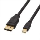 AmazonBasics Mini DisplayPort to DisplayPort Cable - 6 Feet...