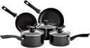 AmazonBasics Non-Stick 5-Piece Cookware Set (Induction and Gas Compatible)...