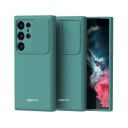 AmazonBasics Optik Armor Back Cover Case for Samsung Galaxy S23 Ultra (Poly Carbonate + TPU | Abyss Green)...