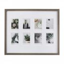 AmazonBasics Photo Frame for use with Instax - 8-Opening - 8.25 x 5.08 cm, Barnwood...