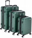 AmazonBasics Polycarbonate Hard 76 cms suitcase(T1916-28_green)...