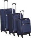 AmazonBasics Polycarbonate Soft 73 cms Suitcase (N802_Blue)...