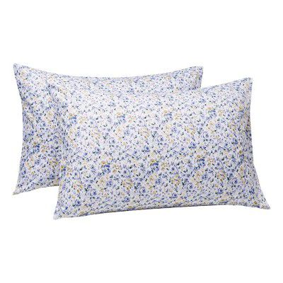AmazonBasics Polyester Microfiber 50 TC Pillowcases - 2 Pieces