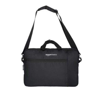amazon basics Port Laptop Messenger Bag for | Detachable Strap (16 L)