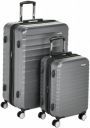 AmazonBasics Premium Hardside Spinner Luggage with Built-In TSA Lock - 2-Piece Set (20, 28), Black...