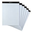 AmazonBasics Quad Ruled Graph Paper Pad, Letter Size 8.5" x 11", 6-Pack...