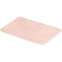 AmazonBasics Rippled Memory Foam Bath Mat - Pack of 2, Small, Pink...